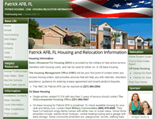 Tablet Screenshot of patrickhousing.com